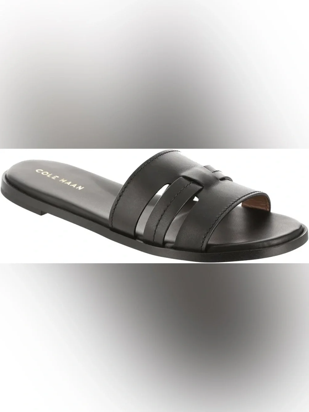 Cole Haan Women's Flynn Leather Slide Sandals
